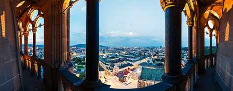 Linz - Aussicht vom Neuen Dom