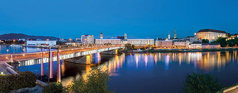 Nibelungenbrücke in Linz