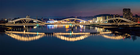 Linz - Neue Eisenbahnbrücke