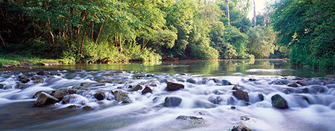 Steinwehr im Mitterwasser