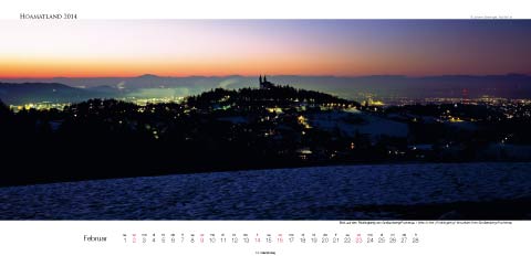 Blick auf den P&ouml;stlingberg von Gro&szlig;amberg/Puchenau