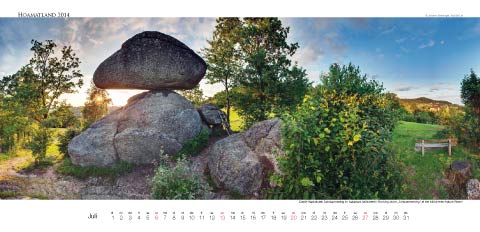 Wackelstein Schwammerling im Naturpark M&uuml;hlviertel