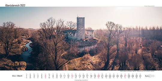Burgruine Spilberg im Gemeindegebiet Langenstein