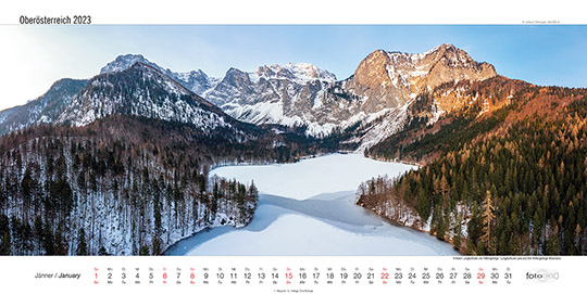 Hinterer Langbathsee und Höllengebirge