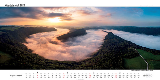 Schl&ouml;gener Donauschlinge im Nebel
