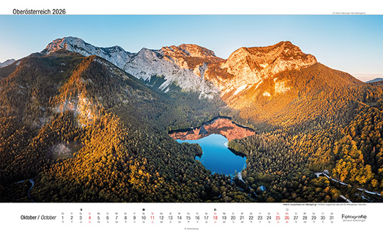 Hinterer Langbathsee und H&ouml;llengebirge