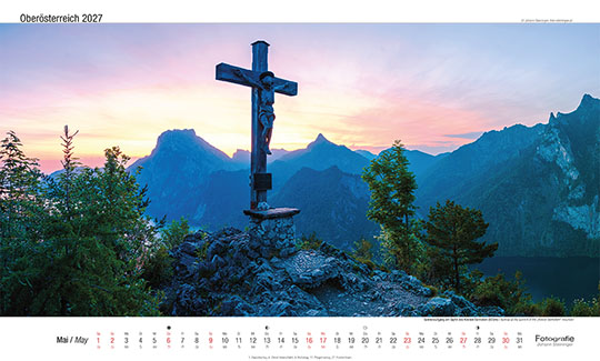 Sonnenaufgang über dem Kleinen Sonnstein