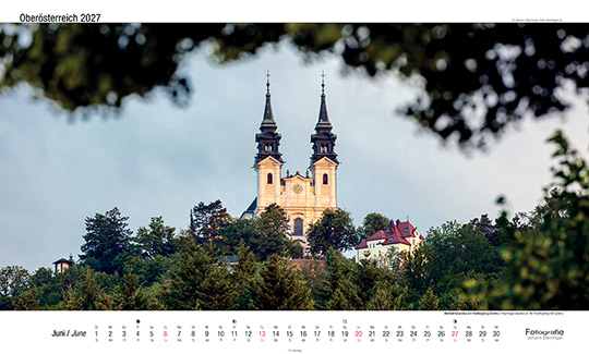 Wallfahrtsbasilika am Pöstlingberg (539m)
